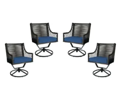 Real Living Arrow Ridge All-Weather Wicker Cushioned Patio Swivel Dining Chairs, 4-Pack 21 Real Living Arrow Ridge All-Weather Wicker Cushioned Patio Swivel Dining Chairs, 4-Pack -Chic Furniture Store 810589368 A0 3