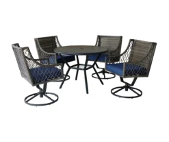 Real Living Arrow Ridge All-Weather Wicker Cushioned Patio Swivel Dining Chairs, 4-Pack 20 Real Living Arrow Ridge All-Weather Wicker Cushioned Patio Swivel Dining Chairs, 4-Pack -Chic Furniture Store 810589369 810589368 A0 3