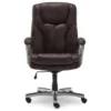 Benton Brown Big & Tall Faux Leather Executive Office Chair 2 Benton Brown Big & Tall Faux Leather Executive Office Chair -Chic Furniture Store 810590314 3