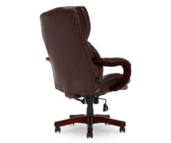 Conway Brown Big & Tall Bonded Leather Office Chair -Chic Furniture Store 810590315 5