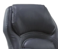 Delvin Black Bonded Leather Office Chair 21 Delvin Black Bonded Leather Office Chair -Chic Furniture Store 810590317 A0 6