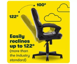 Mitchell Roasted Chestnut Vegan Leather Office Chair -Chic Furniture Store 810590318 8