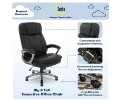 Serta Fairbanks Big & Tall Office Chair -Chic Furniture Store 810590319 7