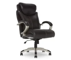 Dayton Dark Brown Big & Tall Bonded Leather Office Chair -Chic Furniture Store 810590372 4