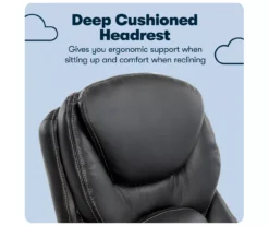 Claremont Black Bonded Leather Office Chair 23 Claremont Black Bonded Leather Office Chair -Chic Furniture Store 810590374 10