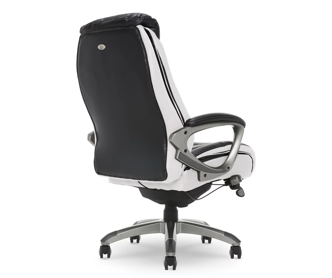 Lautner Black Executive Bonded Leather Office Chair 5 Lautner Black Executive Bonded Leather Office Chair - Image 3