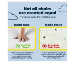 Serta Lautner Executive Bonded Leather Office Chair -Chic Furniture Store 810590376 7 1