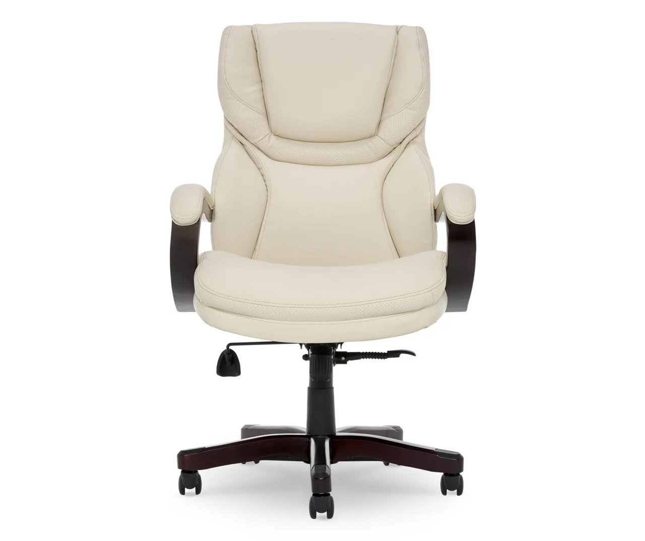 Conway Ivory Big & Tall Bonded Leather Office Chair 3 Conway Ivory Big & Tall Bonded Leather Office Chair