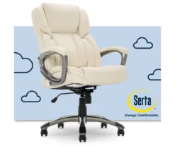 Serta Garret Executive Bonded Leather Office Chair -Chic Furniture Store 810590385 1