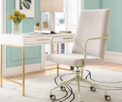 Giselle Velvet Office Chair -Chic Furniture Store 810590390 2