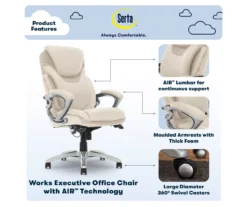 Serta Bryce Bonded Leather Office Chair -Chic Furniture Store 810590391 7