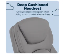 Claremont Gray Bonded Leather Office Chair -Chic Furniture Store 810590392 10