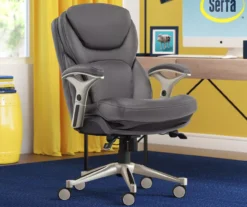 Serta Claremont Bonded Leather Office Chair -Chic Furniture Store 810590392 2