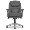 Claremont Gray Bonded Leather Office Chair -Chic Furniture Store 810590392 3 1