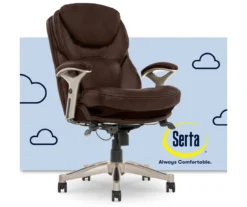 Claremont Chestnut Brown Bonded Leather Office Chair -Chic Furniture Store 810590393 1