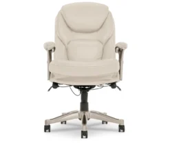 Claremont Ivory Bonded Leather Office Chair