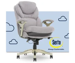 Claremont Light Gray Fabric Office Chair 19 Claremont Light Gray Fabric Office Chair -Chic Furniture Store 810590395 1