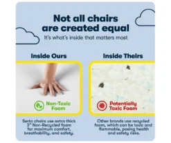 Claremont Light Gray Fabric Office Chair 23 Claremont Light Gray Fabric Office Chair -Chic Furniture Store 810590395 9