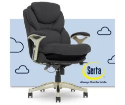 Claremont Dark Gray Fabric Office Chair 23 Claremont Dark Gray Fabric Office Chair -Chic Furniture Store 810590396 1