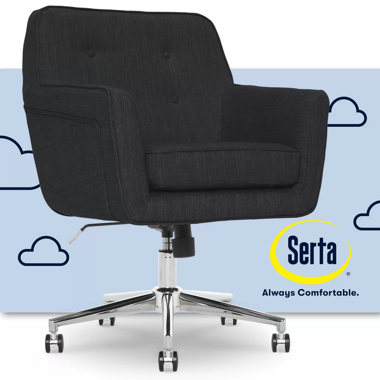 Serta Ashland Fabric Office Chair 16 Serta Ashland Fabric Office Chair - Image 14