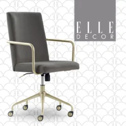Giselle Velvet Office Chair -Chic Furniture Store 810590415 11