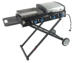 4-Burner Folding Gas Grill With Griddle -Chic Furniture Store 810590436 1