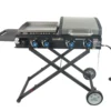 4-Burner Folding Gas Grill With Griddle 2 4-Burner Folding Gas Grill With Griddle -Chic Furniture Store 810590436