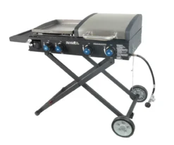 4-Burner Folding Gas Grill With Griddle -Chic Furniture Store 810590436 2