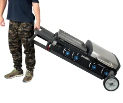 4-Burner Folding Gas Grill With Griddle -Chic Furniture Store 810590436 4