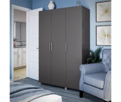 Systembuild Colwyn 3-Door Storage Wardrobe -Chic Furniture Store 810591235 2