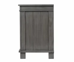 Topeka Warm Gray 3-Drawer Nightstand With USB Charging -Chic Furniture Store 810591526 5