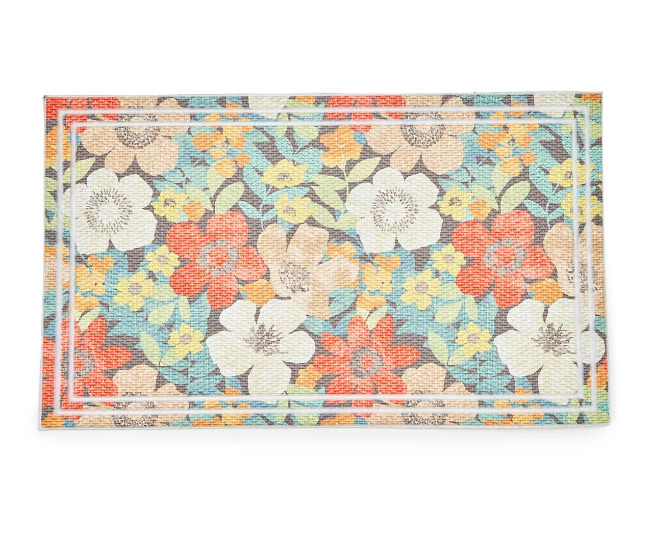 Candice Floral Doormat, (18" X 30") 3 Candice Floral Doormat, (18" X 30")