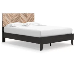 Piperton Black Queen Platform Bed Base 22 Piperton Black Queen Platform Bed Base -Chic Furniture Store 810591748 810591749 2 1