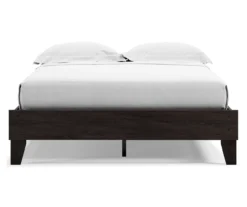 Piperton Black Queen Platform Bed Base 26 Piperton Black Queen Platform Bed Base -Chic Furniture Store 810591749 4