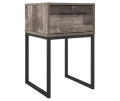 Neilsville Gray Nightstand -Chic Furniture Store 810591820 2 1