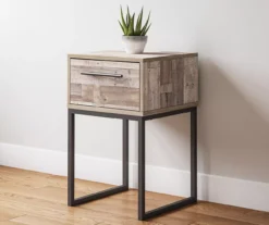 Neilsville Whitewash Nightstand -Chic Furniture Store 810591828 8