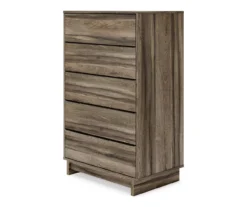 Shallifer Brown 5-Drawer Storage Chest -Chic Furniture Store 810591841 1