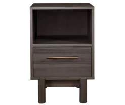 Brymont Dark Gray Nightstand -Chic Furniture Store 810591848 2