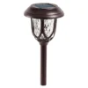 Brown Windowpane 8-Piece LED Solar Pathway Light Set 2 Brown Windowpane 8-Piece LED Solar Pathway Light Set -Chic Furniture Store 810594026 A0