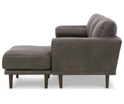 Signature Design By Ashley Arroyo Faux Leather Sofa Chaise -Chic Furniture Store 810594573 2