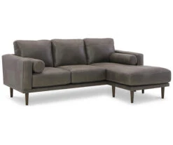 Signature Design By Ashley Arroyo Faux Leather Sofa Chaise -Chic Furniture Store 810594573 6