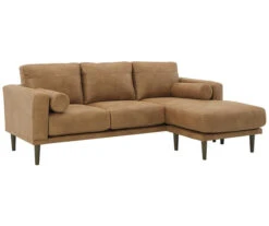 Signature Design By Ashley Arroyo Faux Leather Sofa Chaise -Chic Furniture Store 810594574 5 1