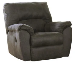 Tambo Pewter Faux Leather Rocker Recliner 17 Tambo Pewter Faux Leather Rocker Recliner -Chic Furniture Store 810594596 8