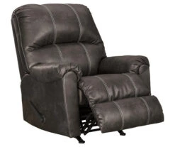 Kincord Midnight Faux Leather Rocker Recliner 10 Kincord Midnight Faux Leather Rocker Recliner -Chic Furniture Store 810594617 4