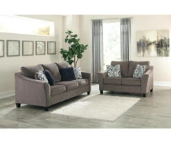 Nemoli Slate Loveseat -Chic Furniture Store 810594618 810594619