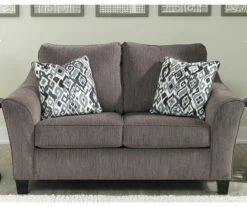 Nemoli Slate Loveseat -Chic Furniture Store 810594619 4