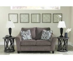 Nemoli Slate Loveseat -Chic Furniture Store 810594619 5