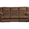 Tulen Chocolate Reclining Sofa -Chic Furniture Store 810594622