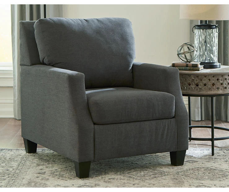 Bayonne Charcoal Armchair 7 Bayonne Charcoal Armchair - Image 5