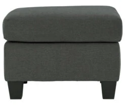 Bayonne Charcoal Ottoman -Chic Furniture Store 810594661 2